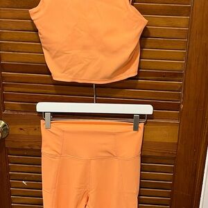 Women's Orange Leggings